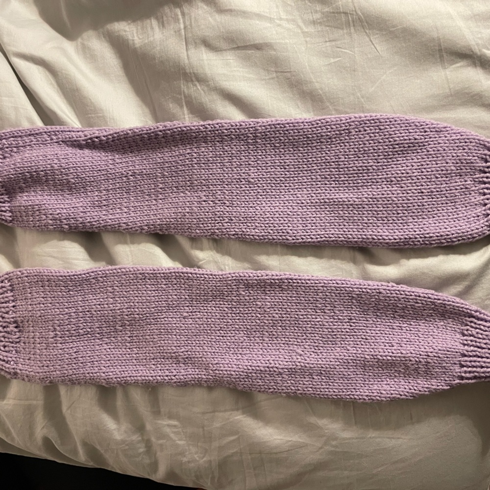 Hand Knit Ballet Leg Warmers